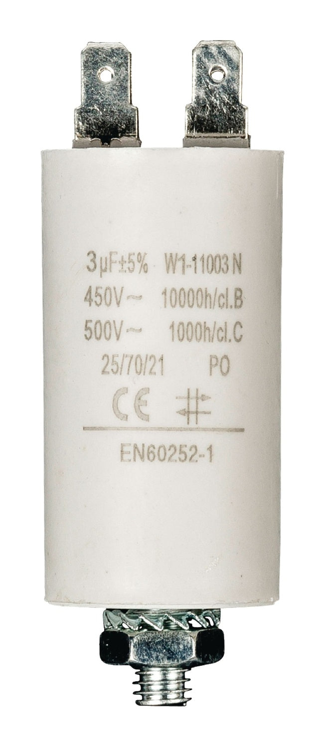 Capacitor 450V + Earth 3.0uf / 450 v + Earth