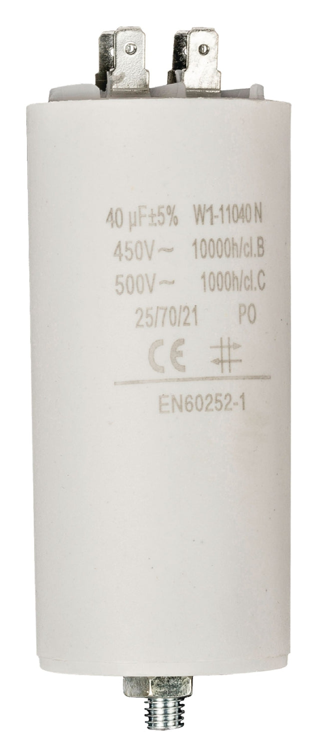 Capacitor 450V + Earth 40.0uf / 450 v + Earth