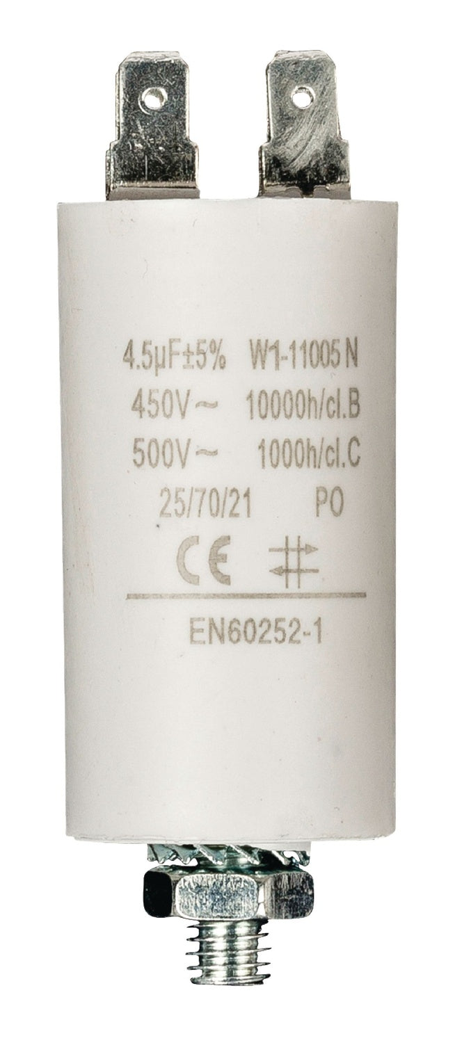 Capacitor 450V + Earth 4.5uf / 450 v + Earth