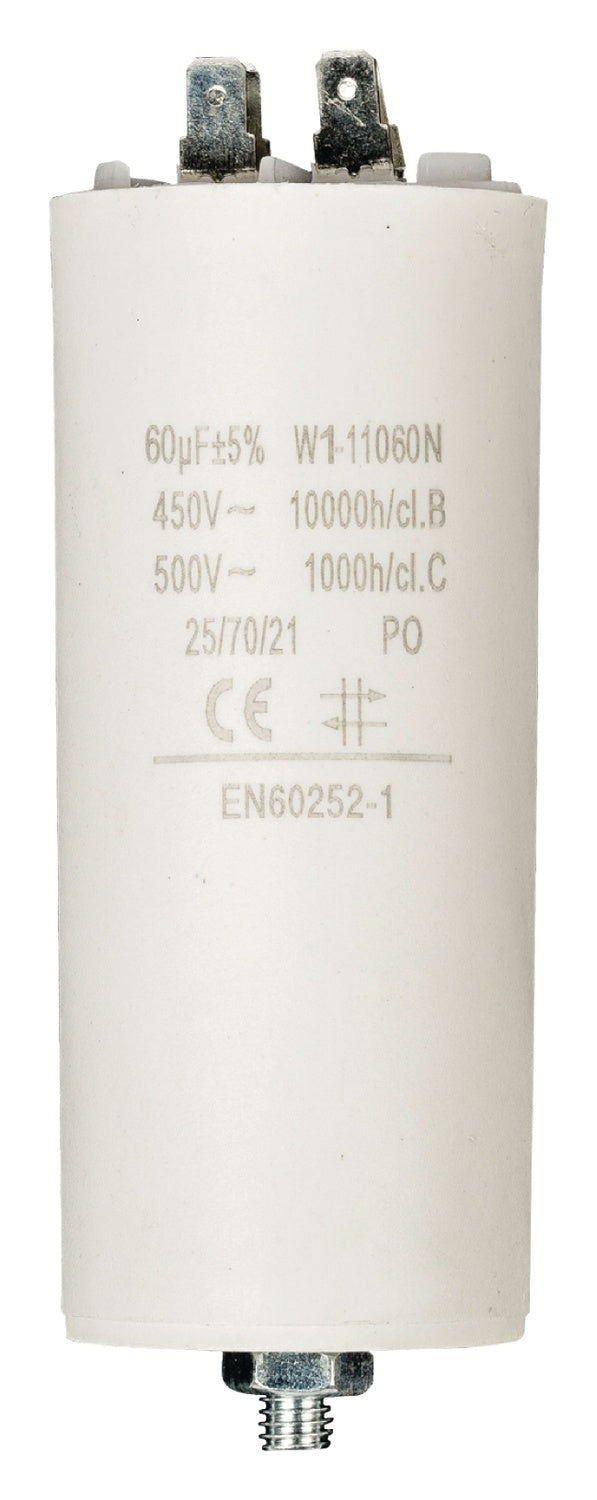 Capacitor 450V + Earth 60.0uf / 450 v + Earth
