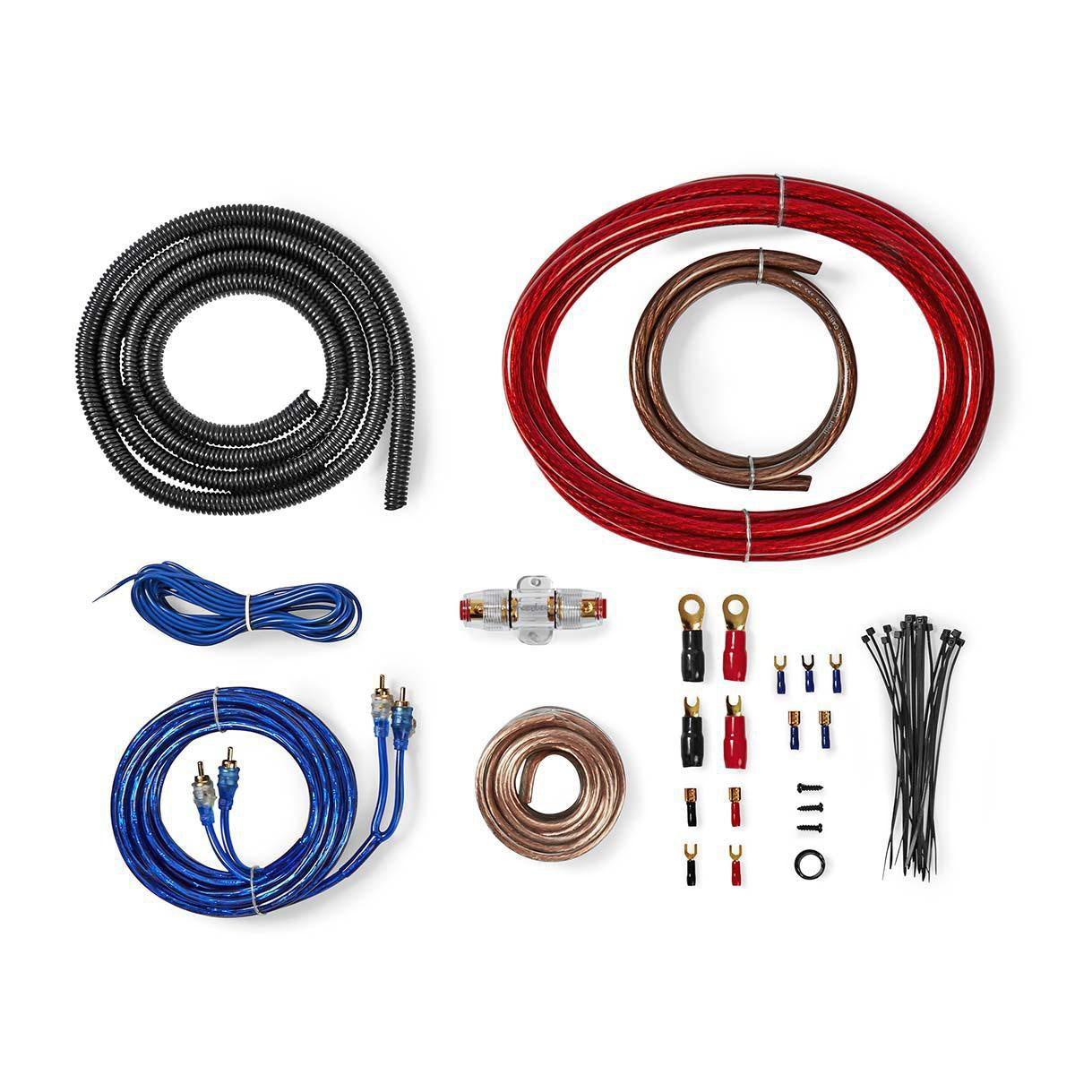 Car Audio Connector Kit | 1200 W | Gold Plated | Blisters
