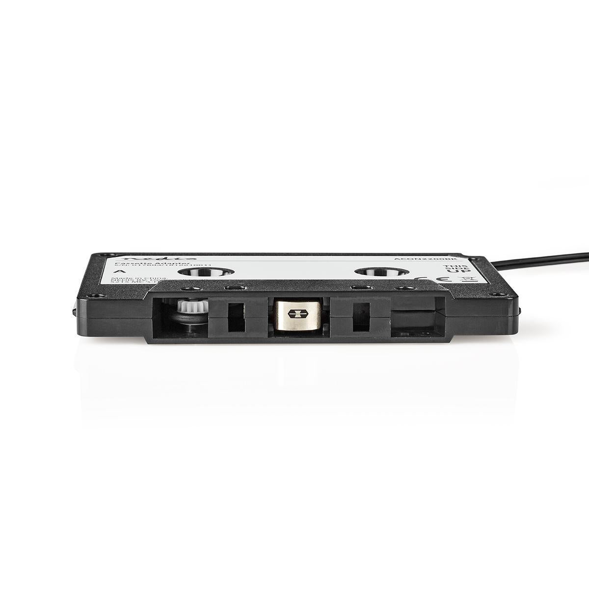 Car Aux Cassette Adapter | 3.5 mm | Cable length: 1.00 m | Black