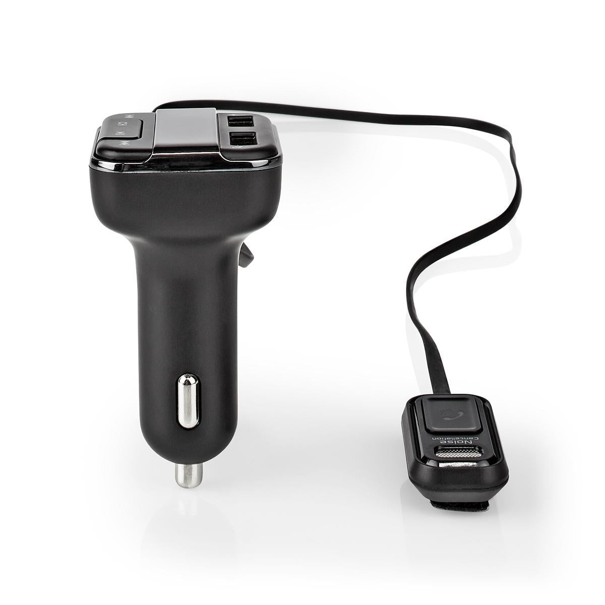 Car FM Transmitter | Fixed | Wireless calls | 0.8 " | LED Screen | Bluetooth® | 5.0 V DC / 1.0 A / 5.0 V DC / 2.4 A | Google Assistant / Siri | Gray / Black