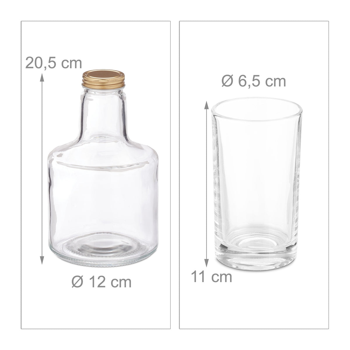 Carafe with glass