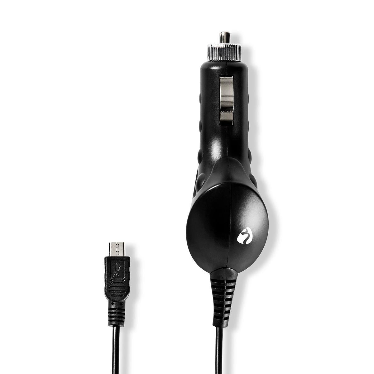Car charger | 5 W| 1x 1.0 A| Number of outputs: 1 | Micro USB (Fixed) Cable | 1.00 m | Single Voltage Output