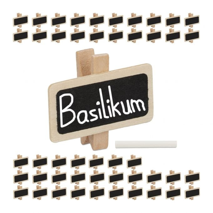 Cardboard clips for labeling
