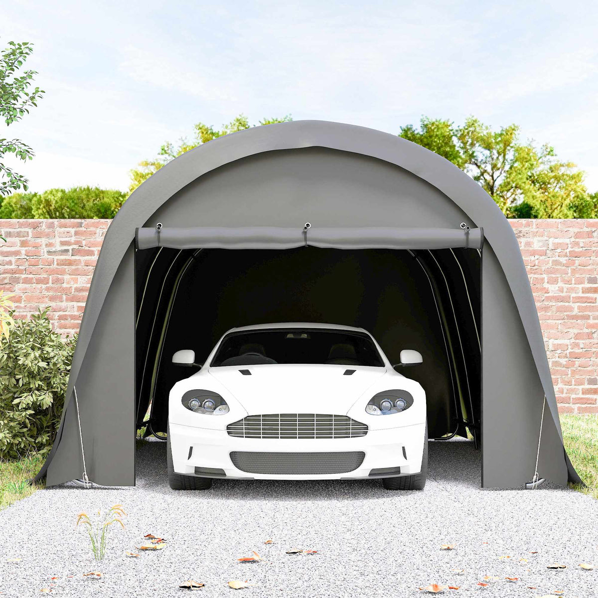 Carport Tent 3x6m Waterproof with Removable Sides