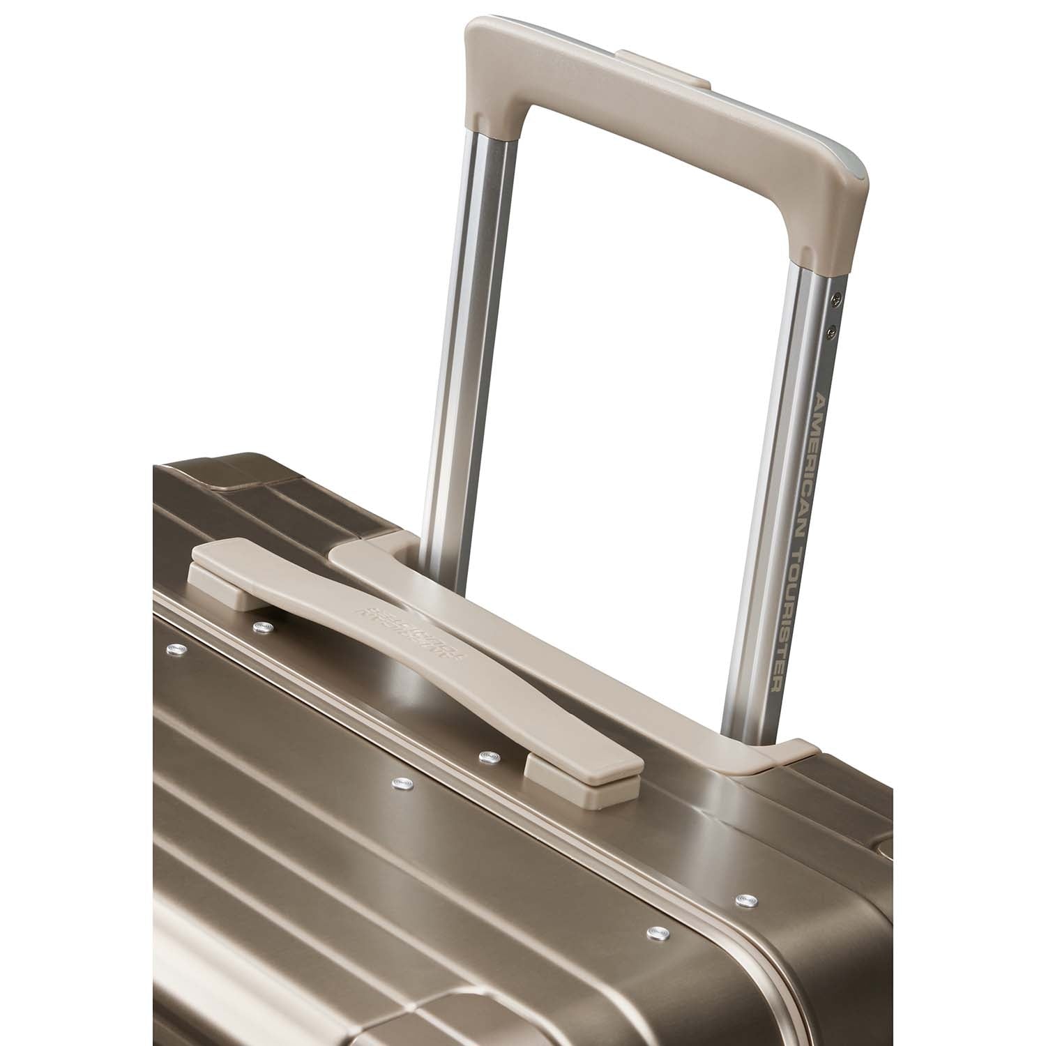 Carry-On Suitcase, Aluminum 55cm, Bronze