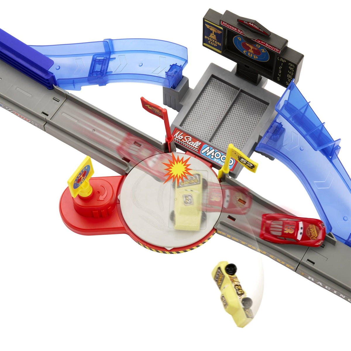 Cars Piston Cup Stunt Track Set with Lightning McQueen