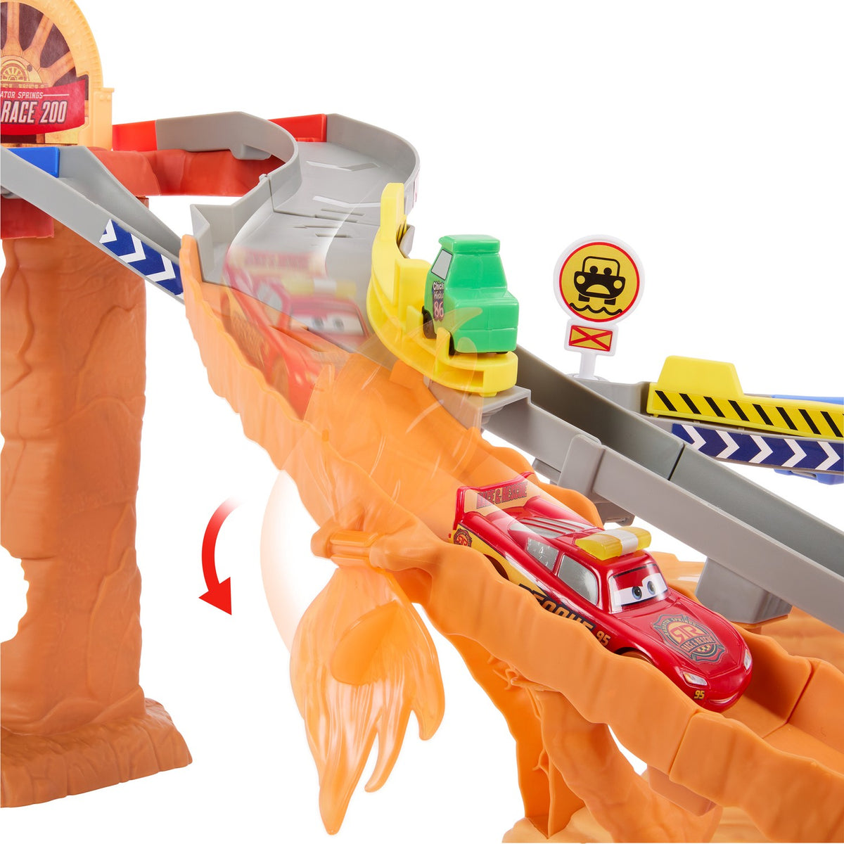 Cars Race & Rescue Playset with Lightning & Friends