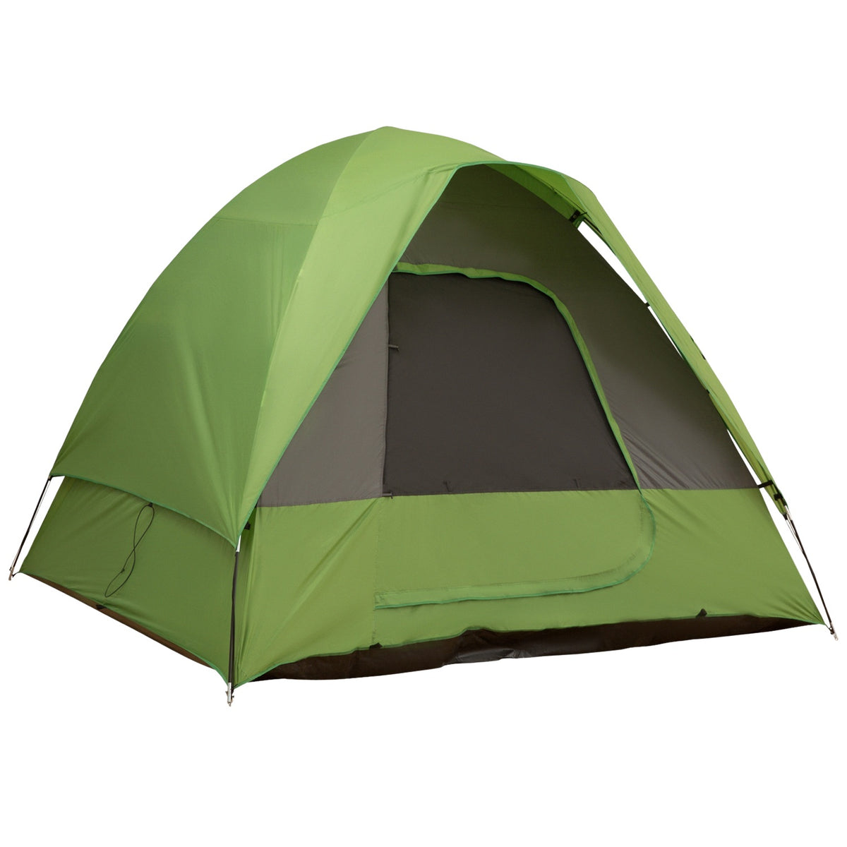 Car tent, camping tent, travel tent, for 4-5 people, fiberglass polyester, green, 300 x 300 x 230 cm