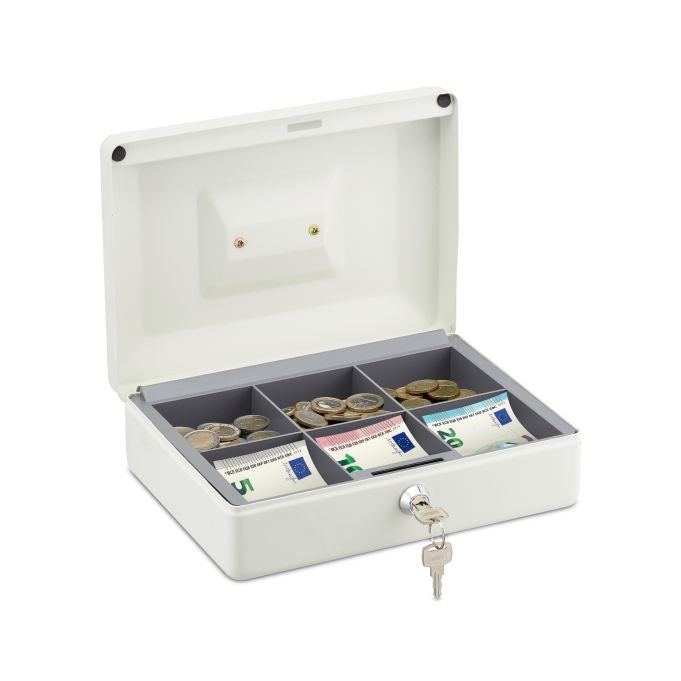 Cash drawer with coin counter