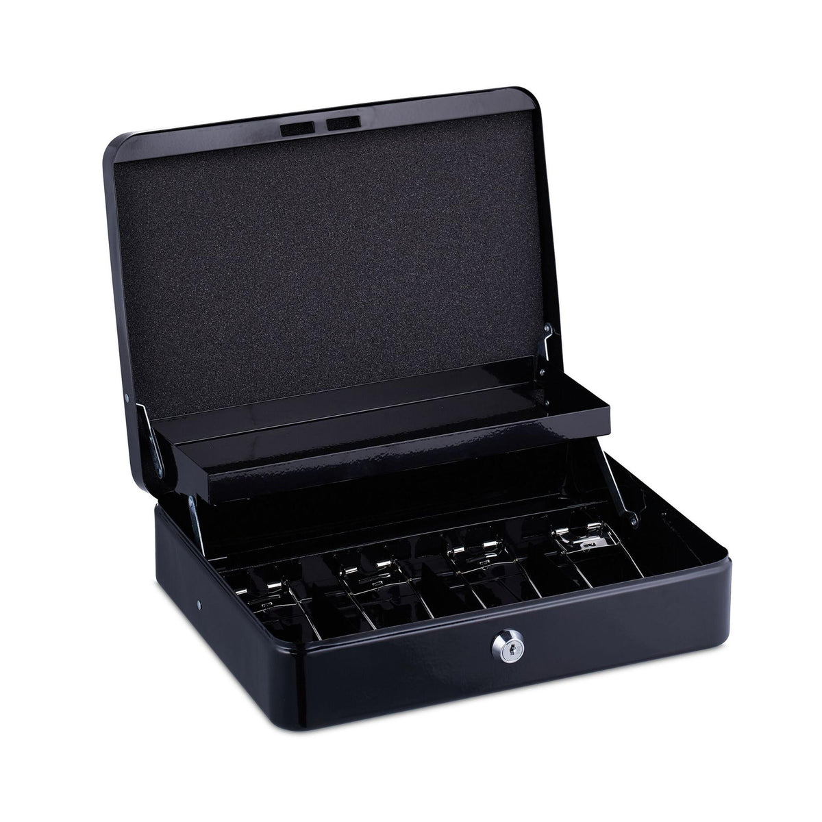 Cash drawer with coin counter