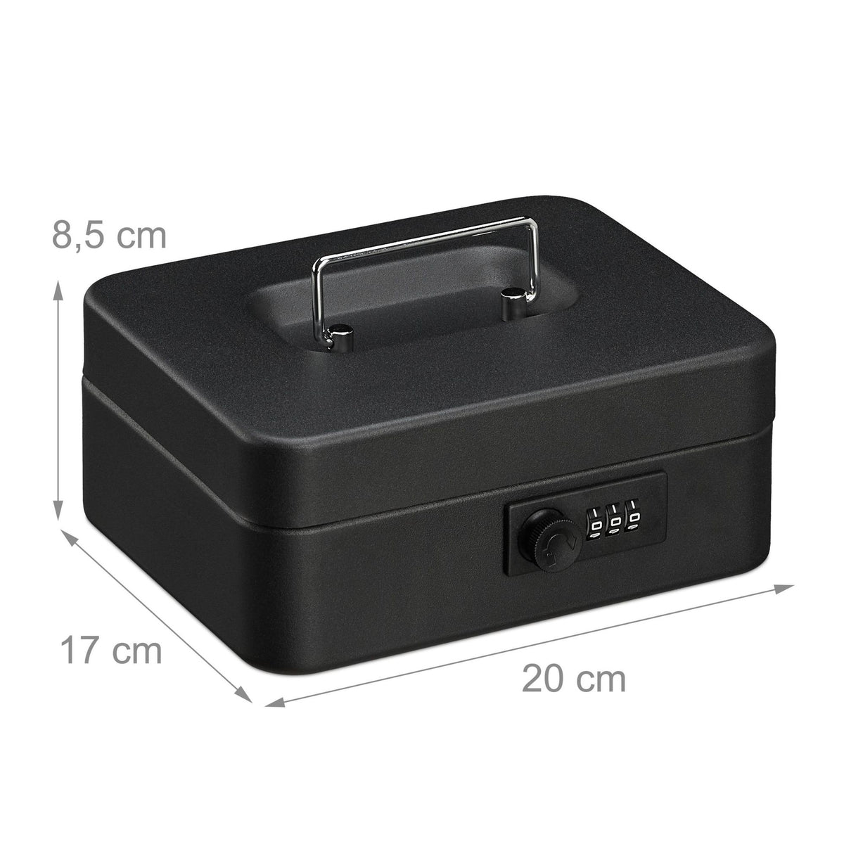 Cash drawer with combination lock