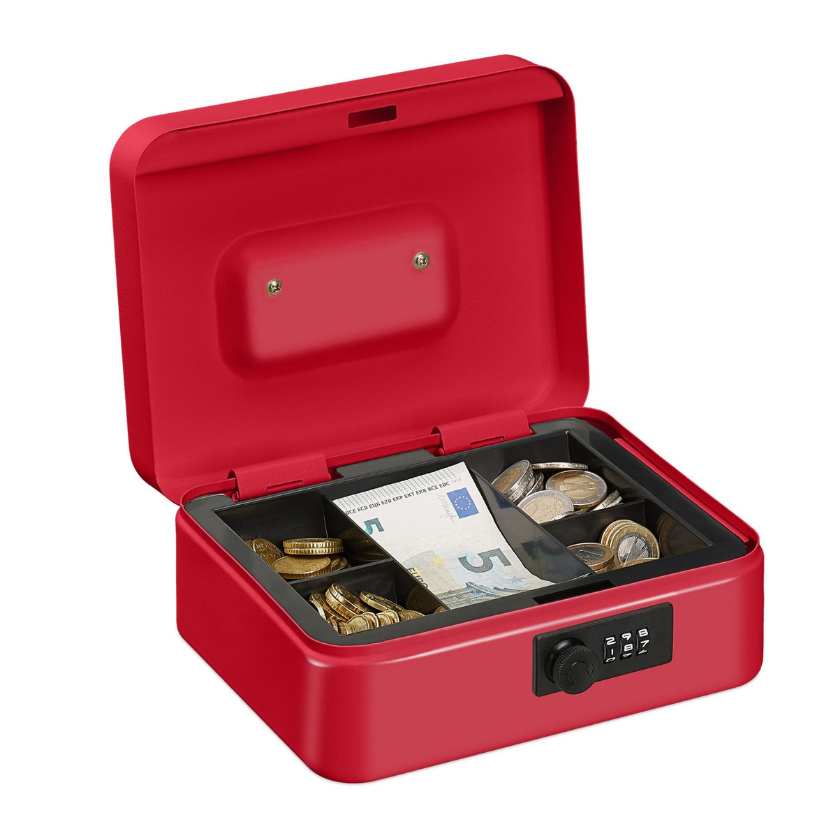 Cash drawer with combination lock