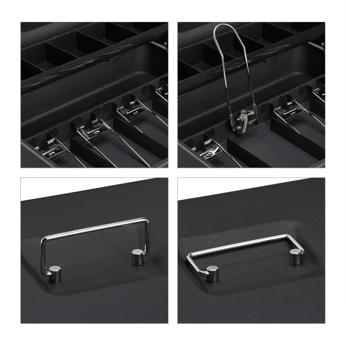 Cash drawer with lock
