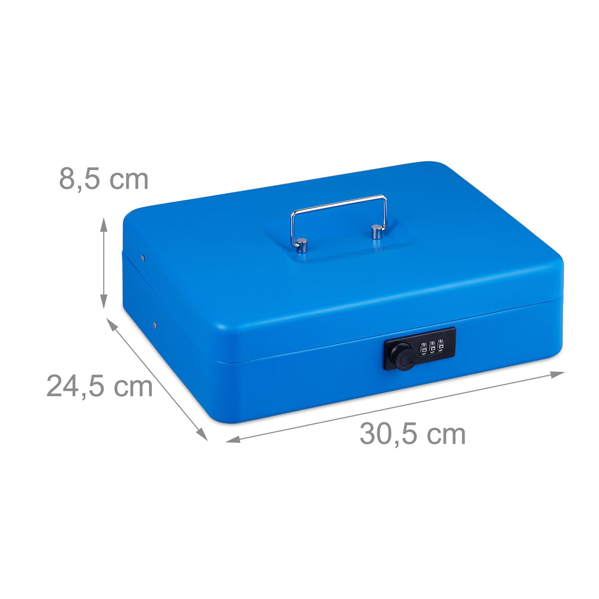 Cash drawer with number combination
