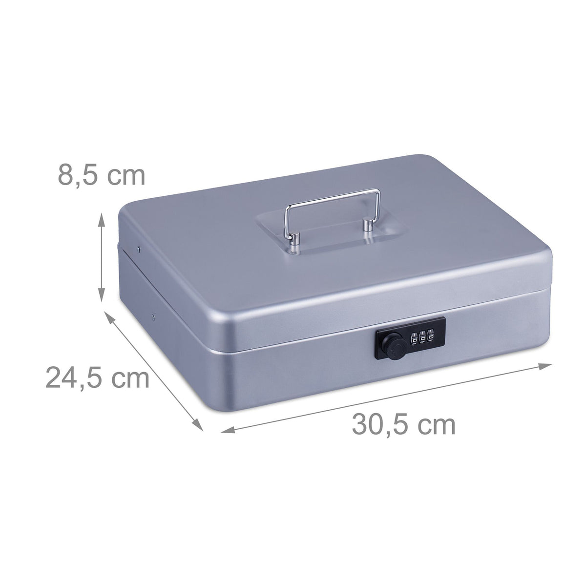 Cash drawer with number combination