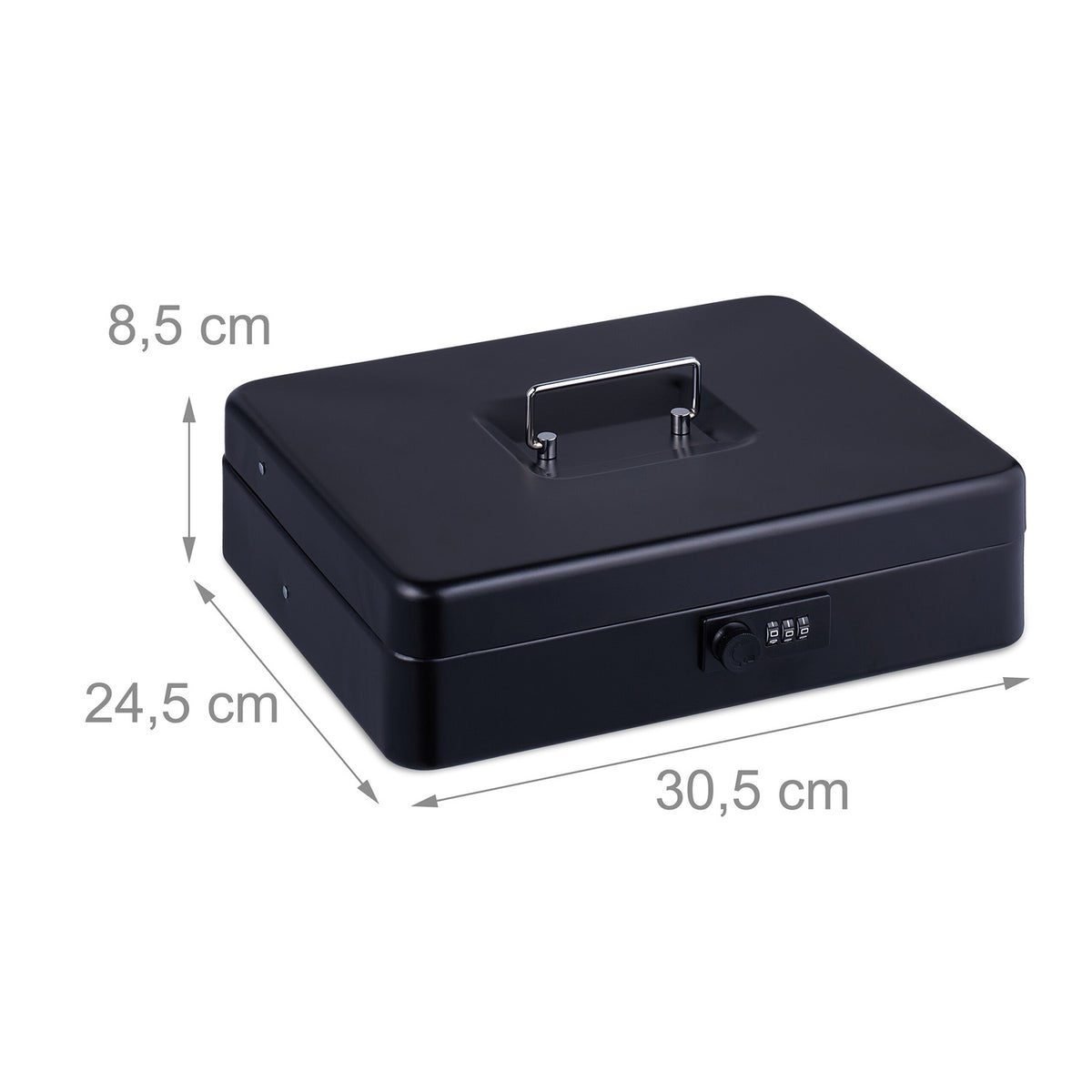 Cash drawer with number combination