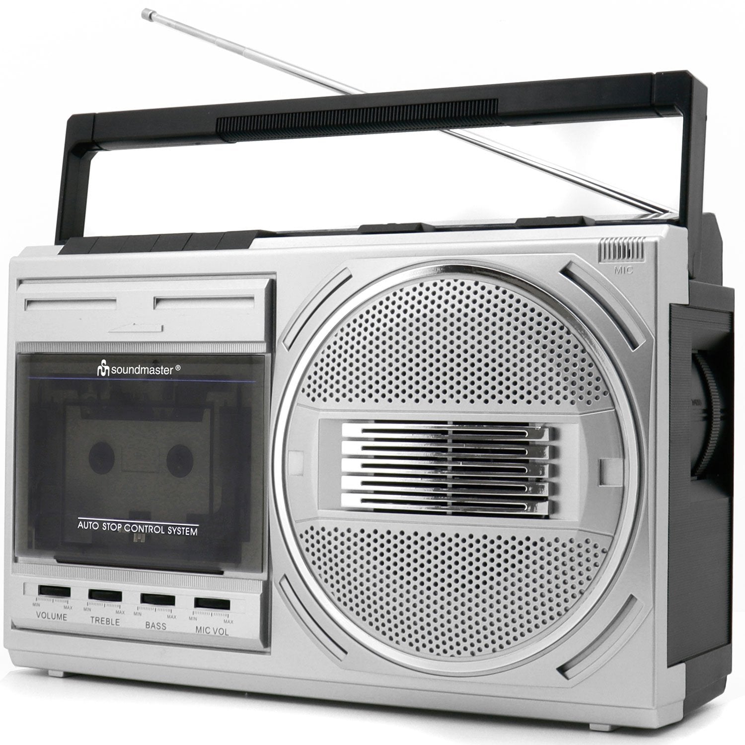 Cassette radio Mono Bluetooth RR20SI Silver