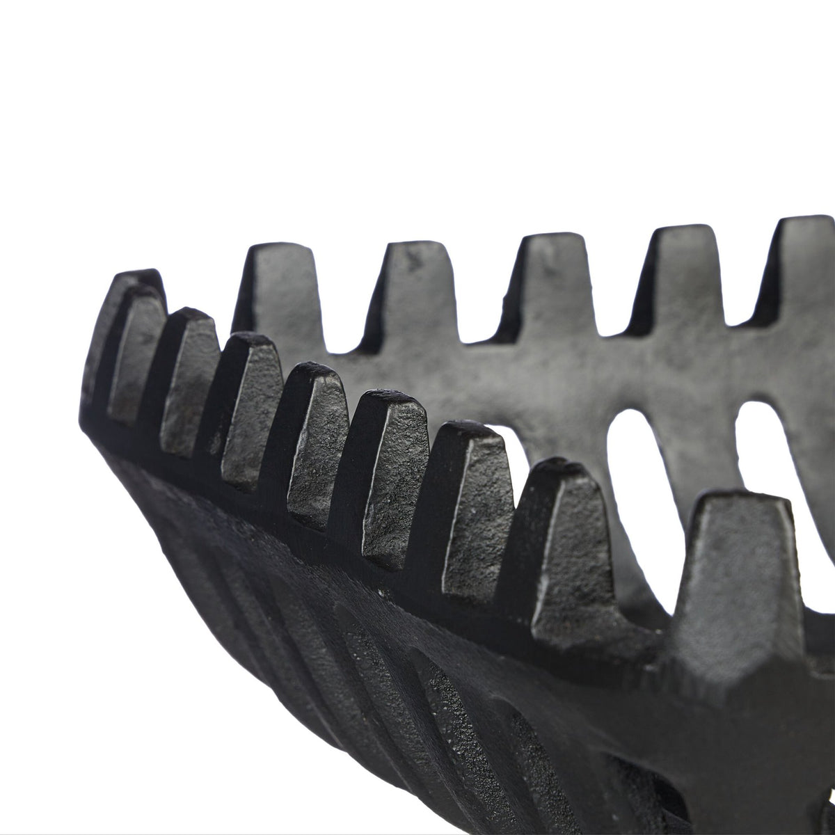 Cast Iron Fireplace Log Grate with Feet, Size L