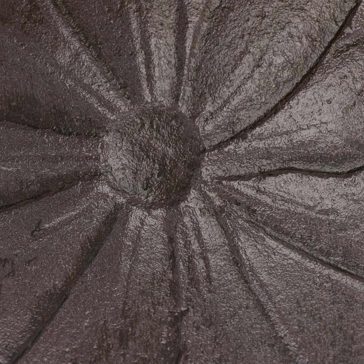 Cast iron bird bath