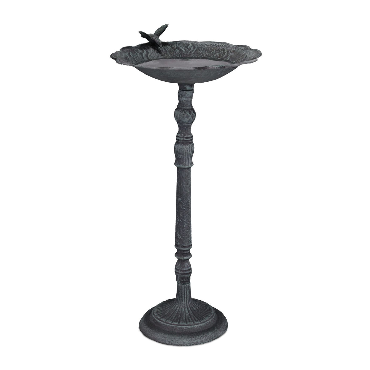 Cast iron bird bath