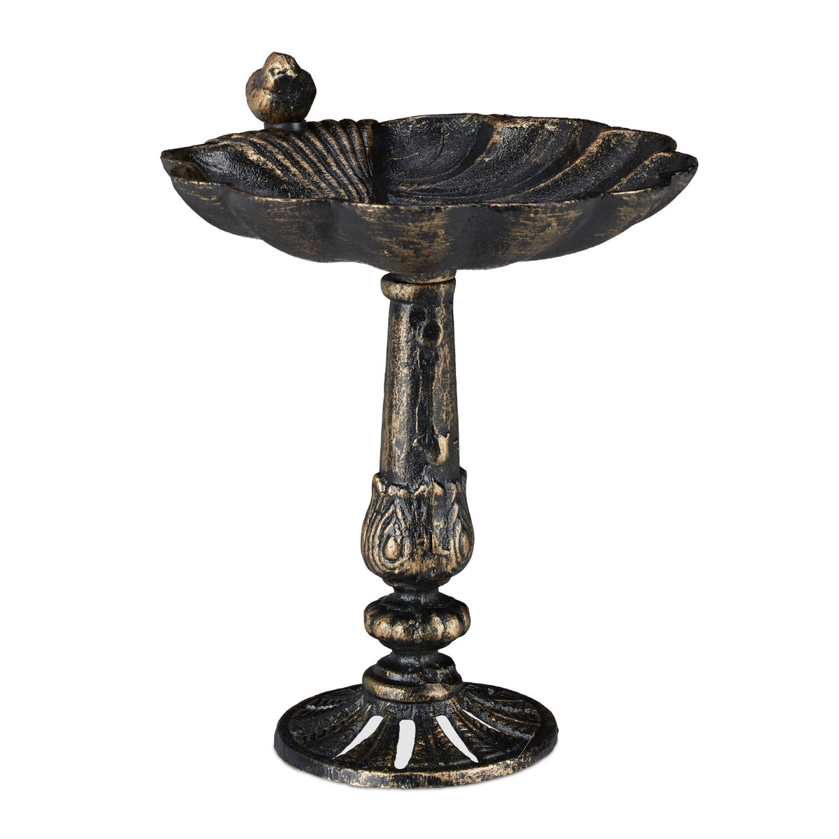 Cast iron bird bath