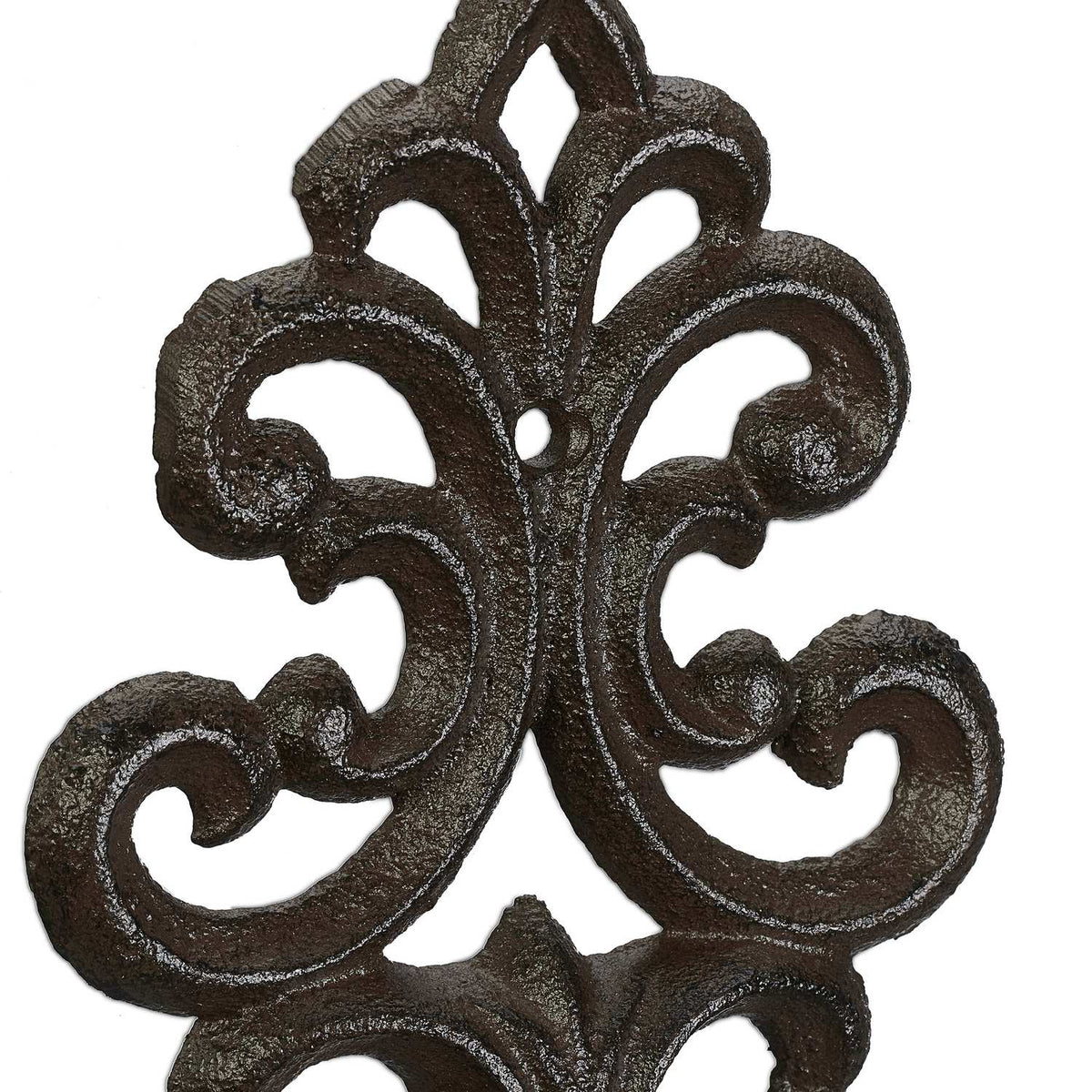Cast iron coat hooks - set of 6