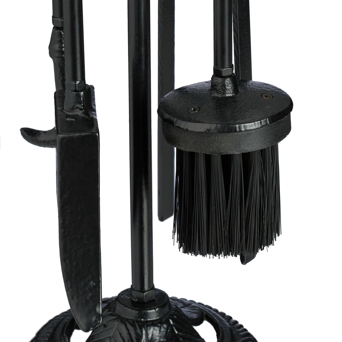 Cast iron fireplace set with 5 parts