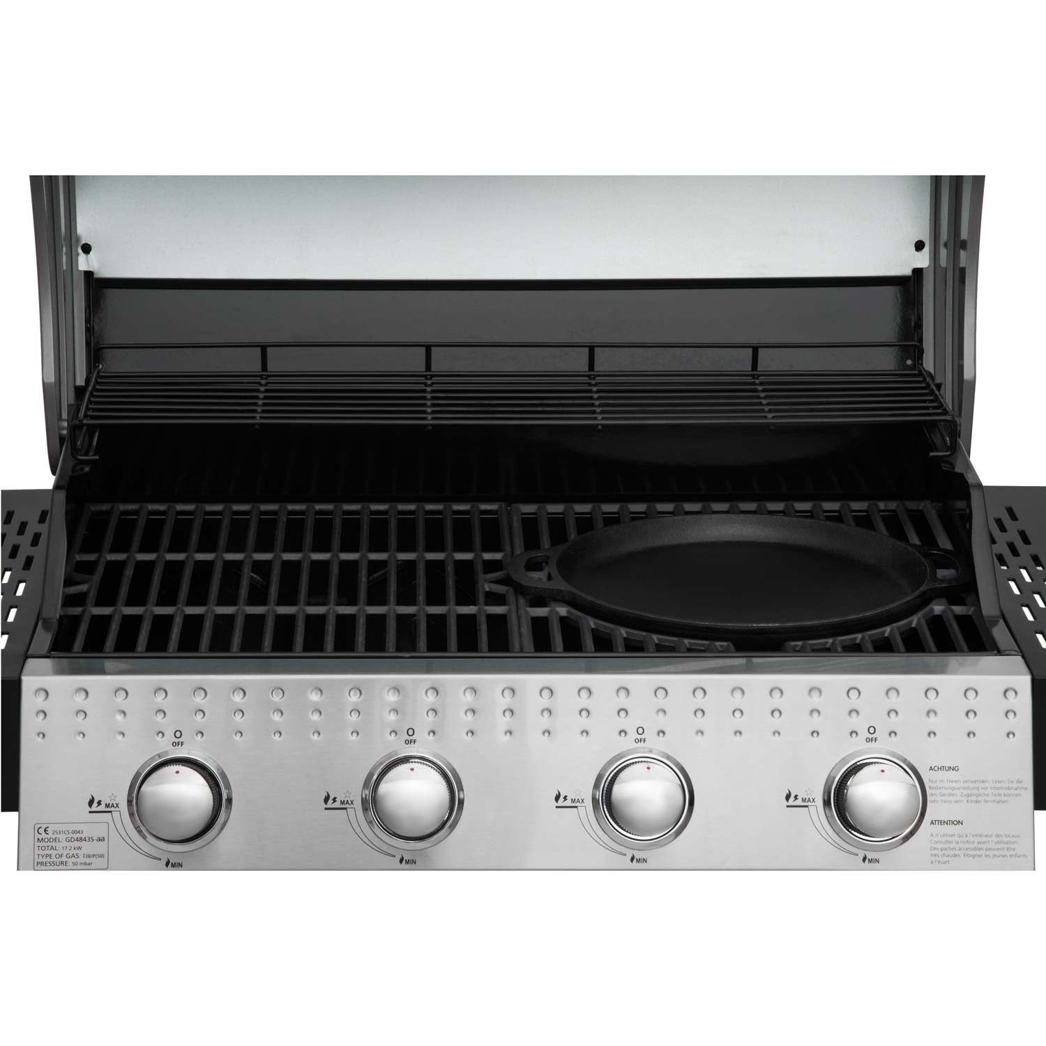 Cast iron pan Multigrill 30 cm