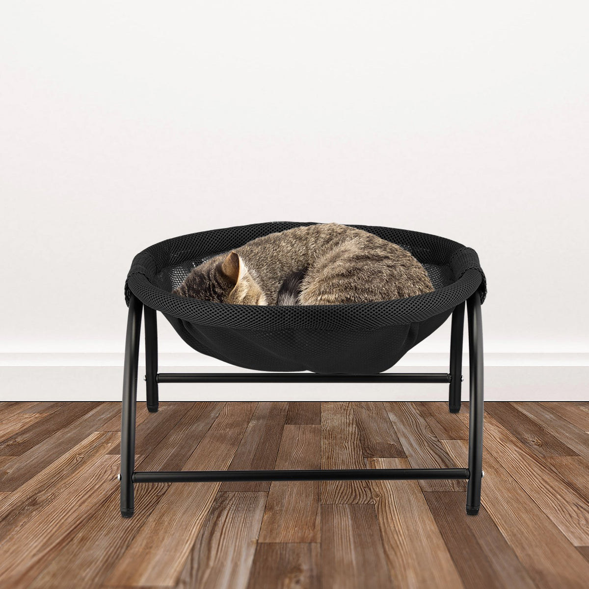 Cat Hammock Bed with Steel Frame and Mesh Surface