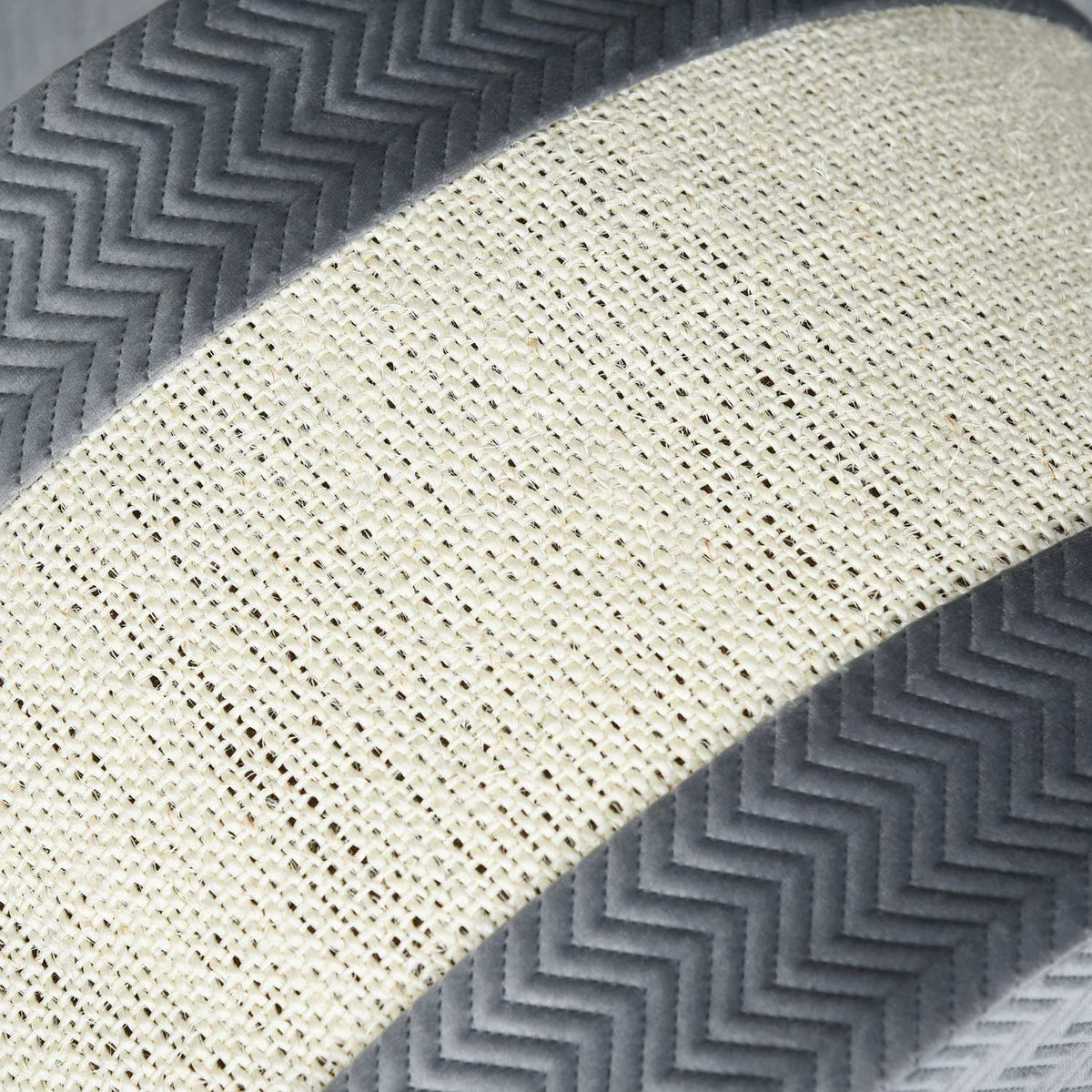 Cat House With Scratching Board, Sisal Gray, Cat Cave, 48.5X30X30Cm