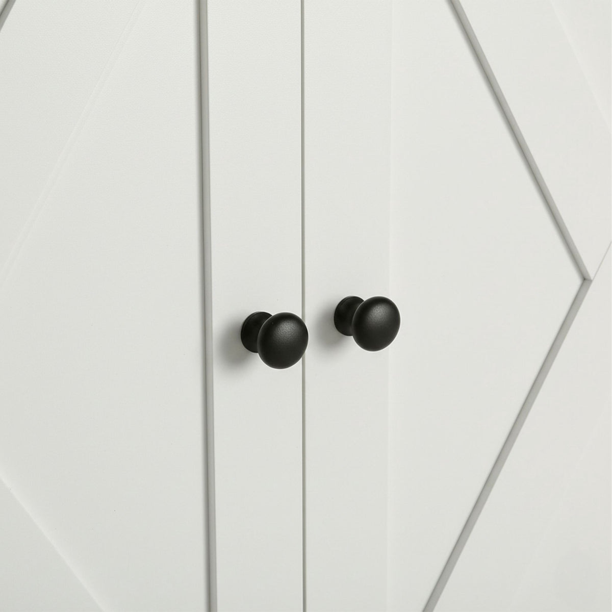 Cat Litter Cabinet with Side Entrance and Divider