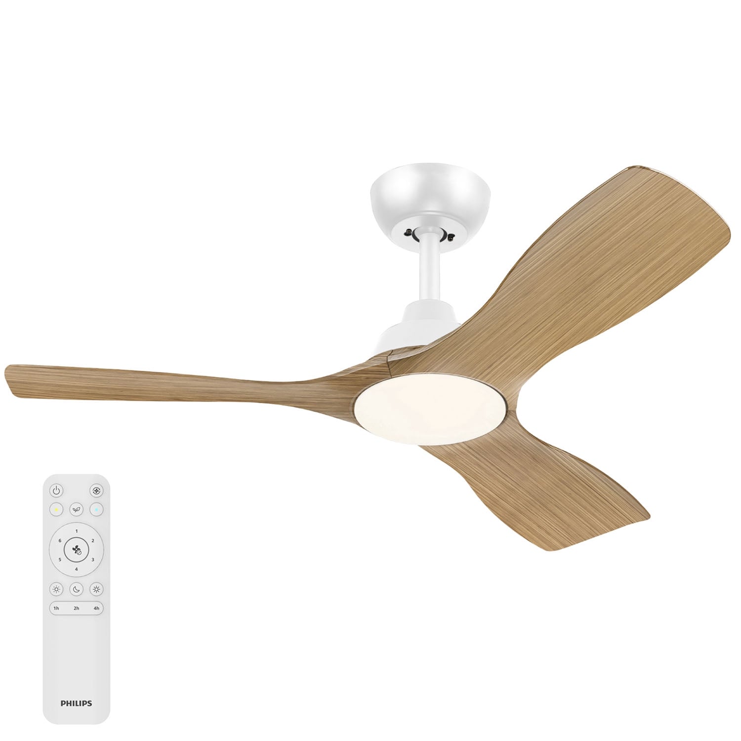 Ceiling Fan Light 106 cm, Tunable White LED, Remote