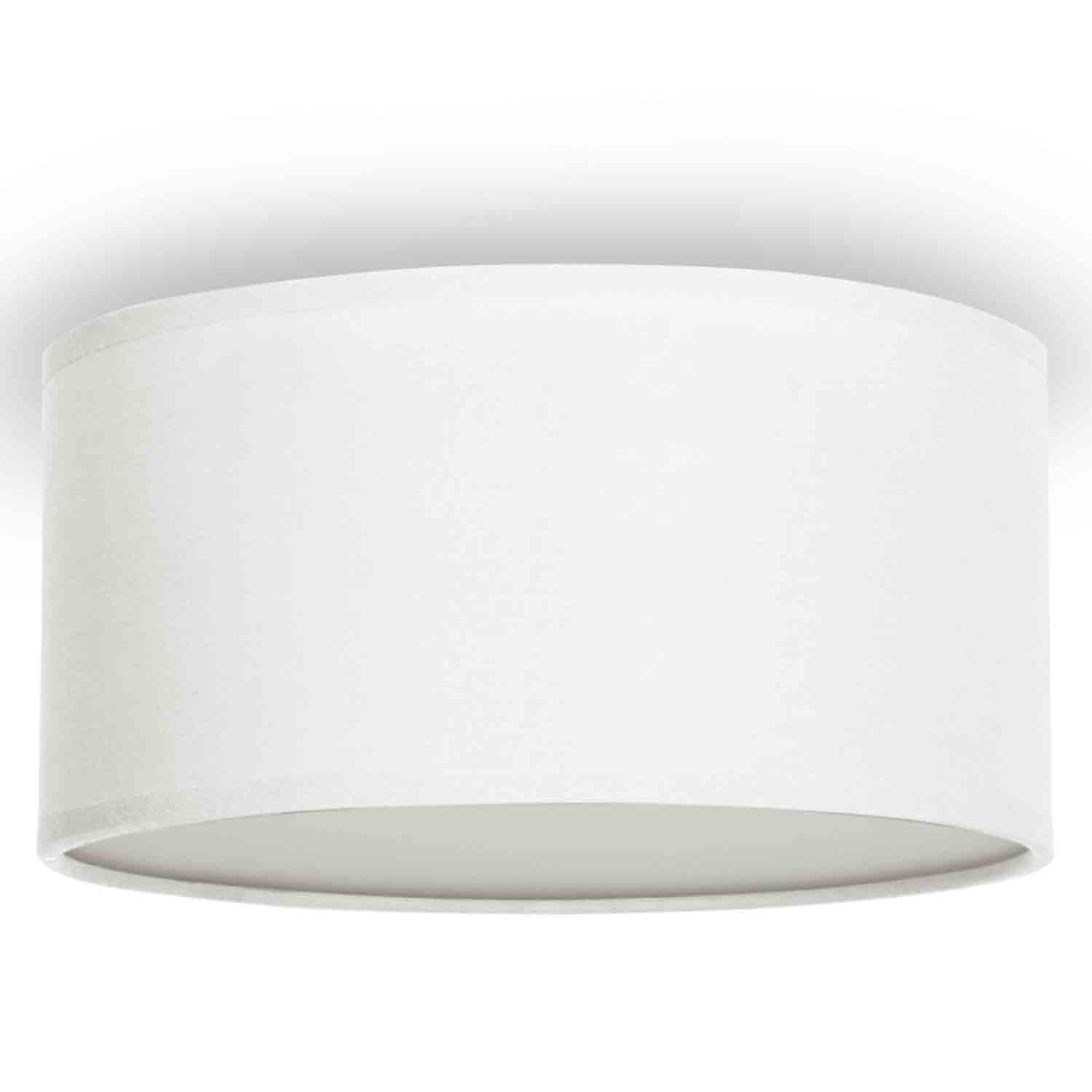 Ceiling lamp Textile Ø20cm White