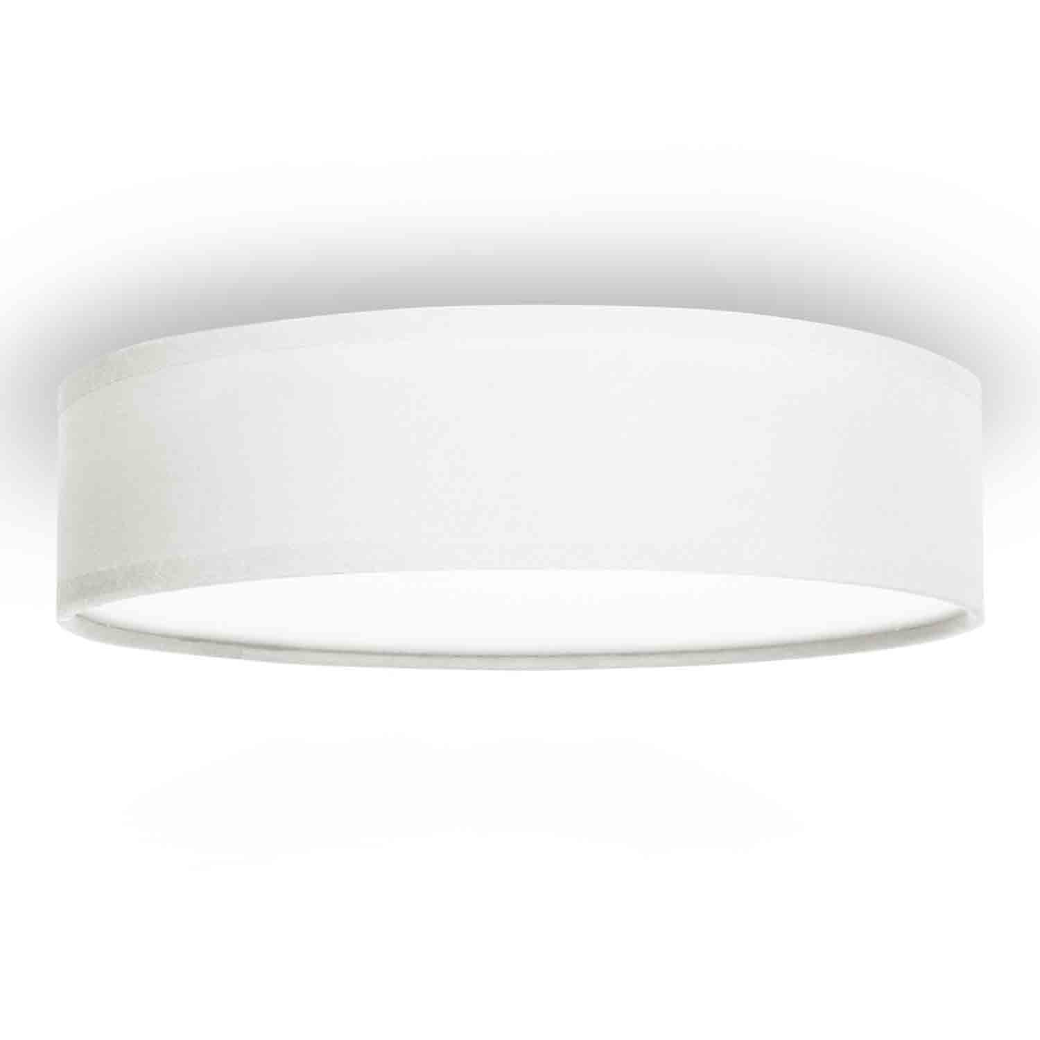 Ceiling lamp Textile Ø40cm White