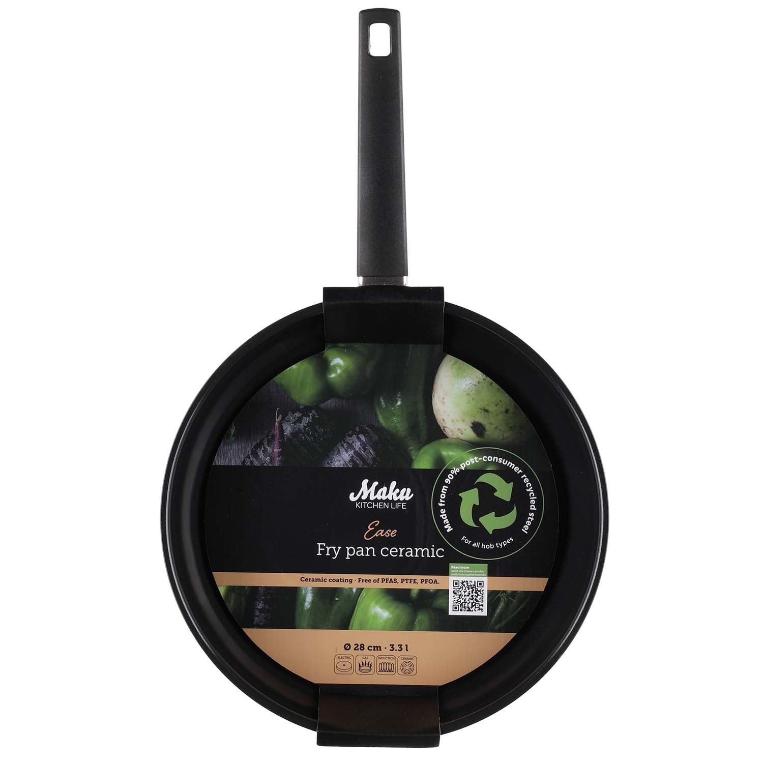 Ceramic Frying Pan, 28 cm Non-Stick
