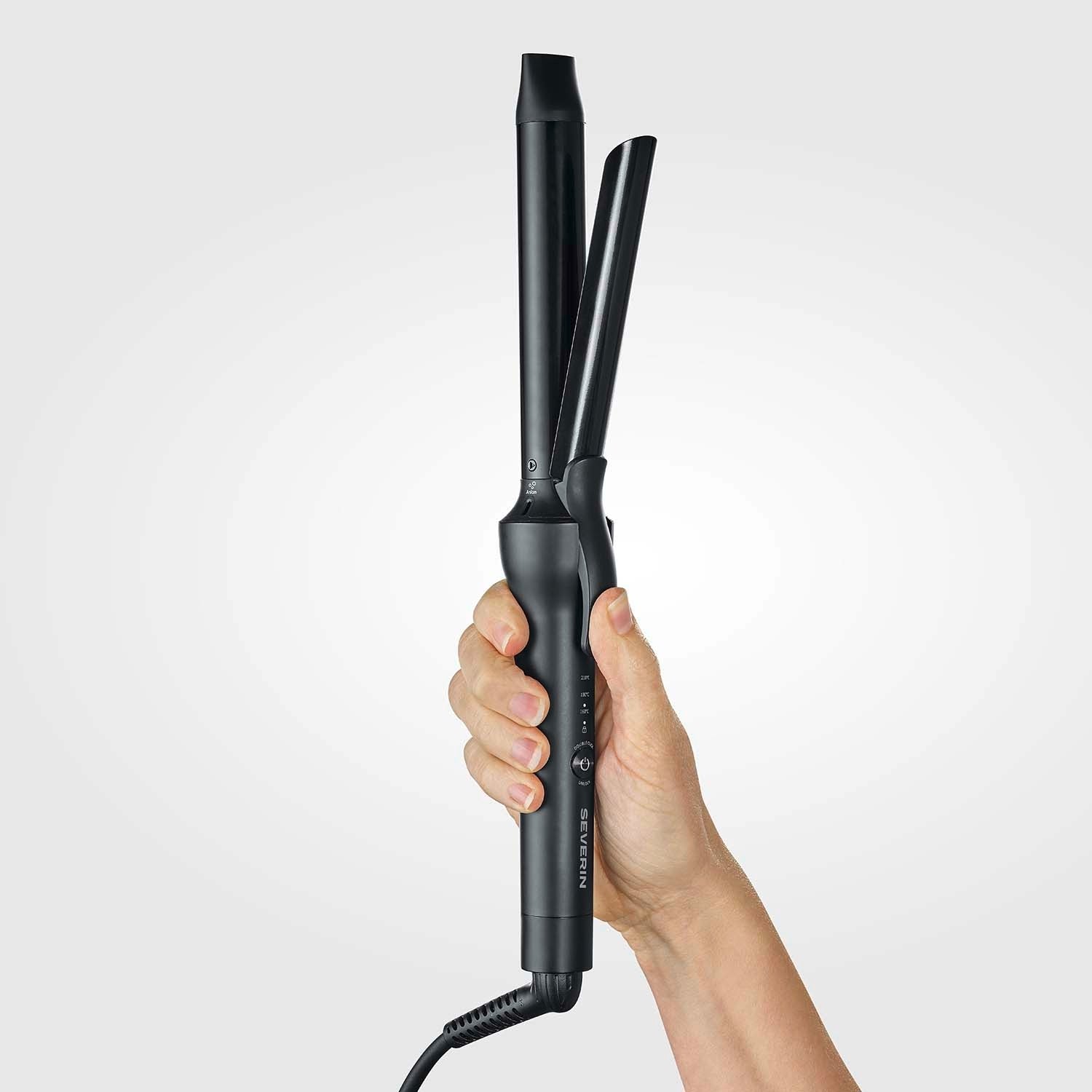 Ceramic Hair Curling Iron, Adjustable Temperature