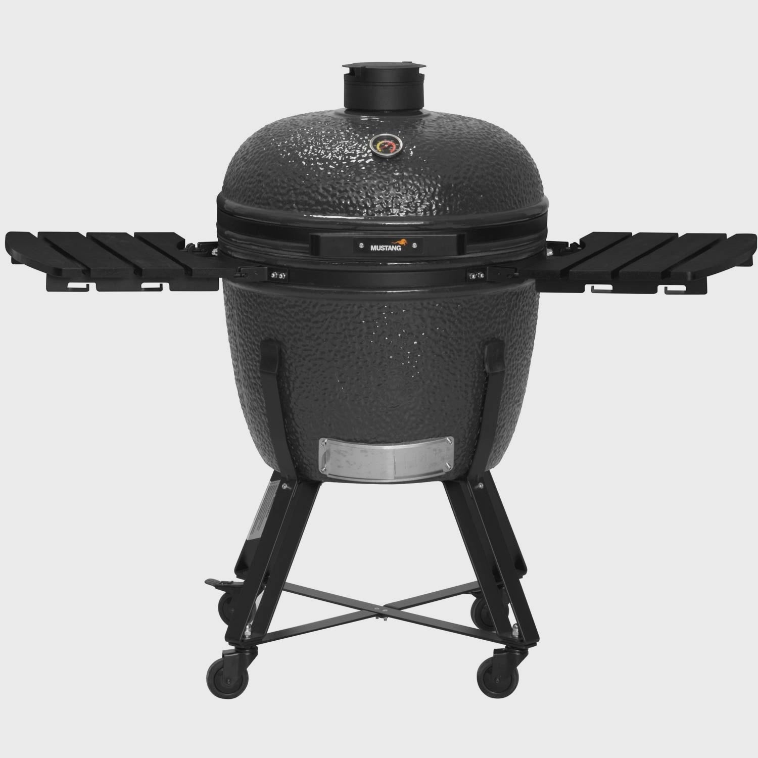 Ceramic Kamado Charcoal Grill, 23.5" Diameter, XL Size