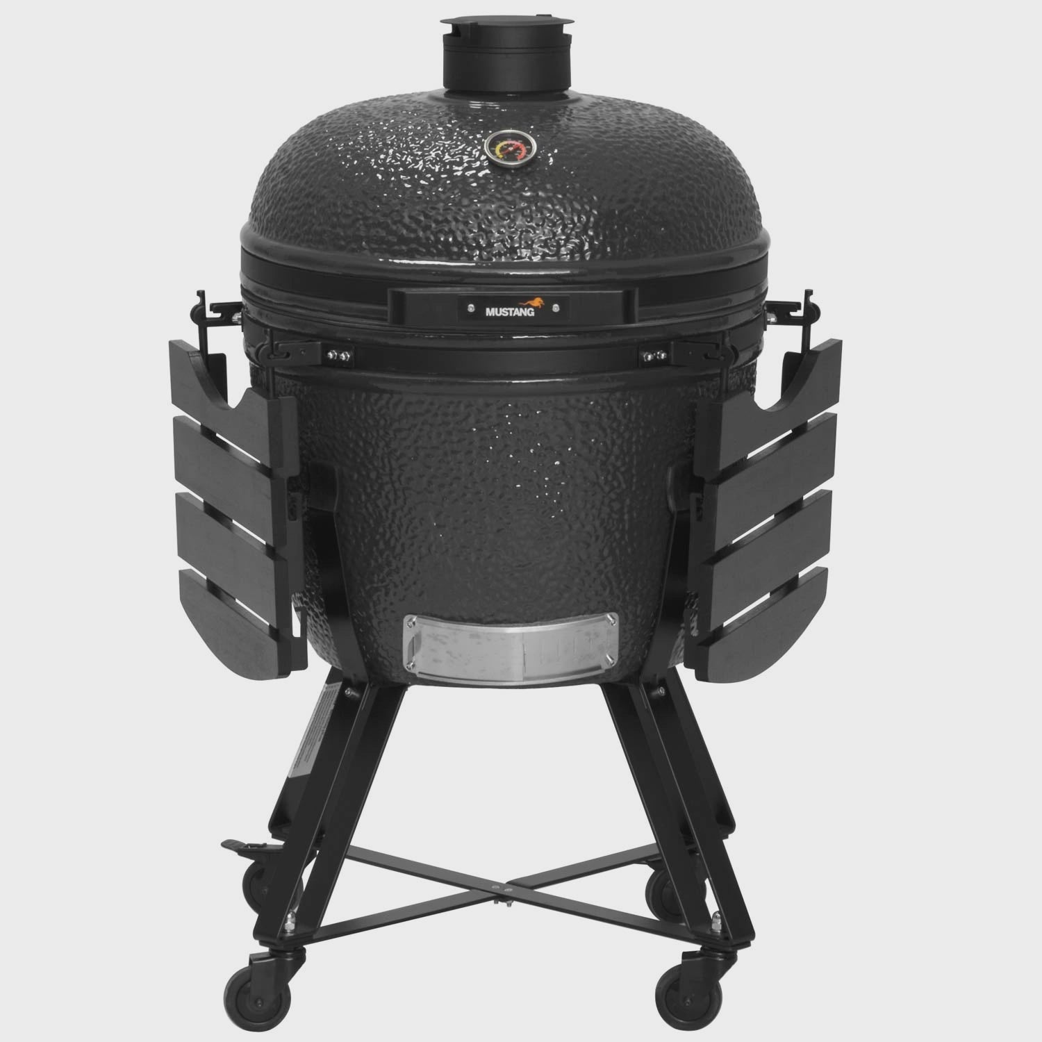 Ceramic Kamado Charcoal Grill, 23.5" Diameter, XL Size