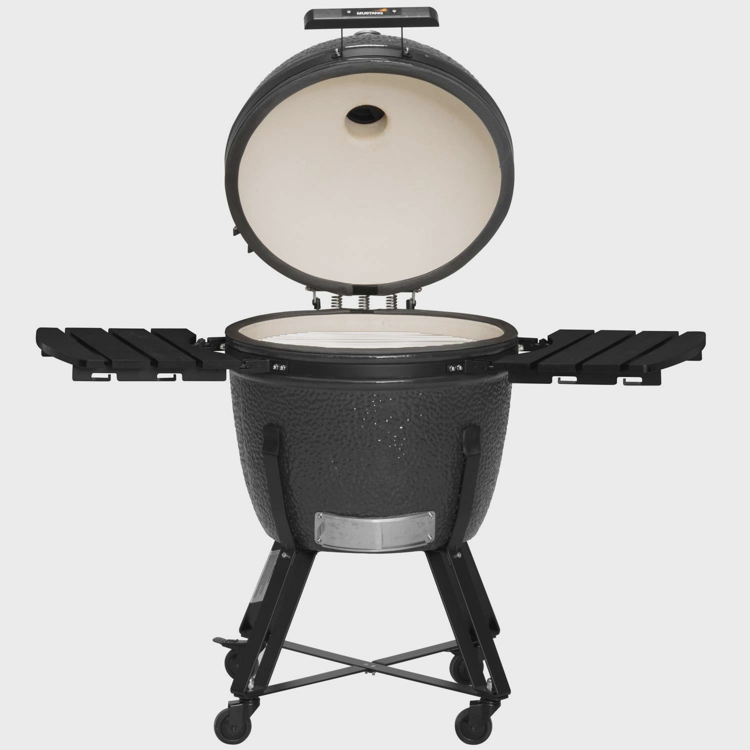 Ceramic Kamado Charcoal Grill, 23.5" Diameter, XL Size