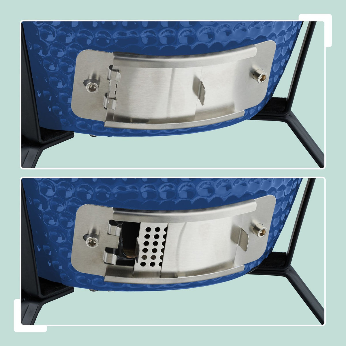 Ceramic Kamado Grill – Versatile for Grilling & Baking
