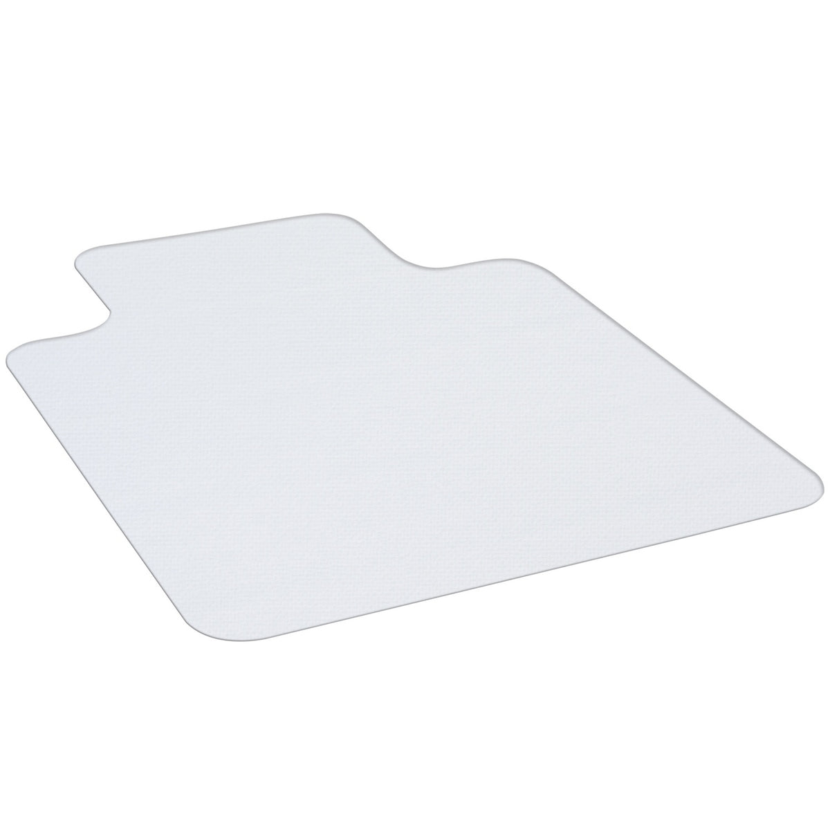 Chair mat for hard floors, 90 x 120 cm, non-slip, transparent floor mats to protect wood and tiles, for office and home