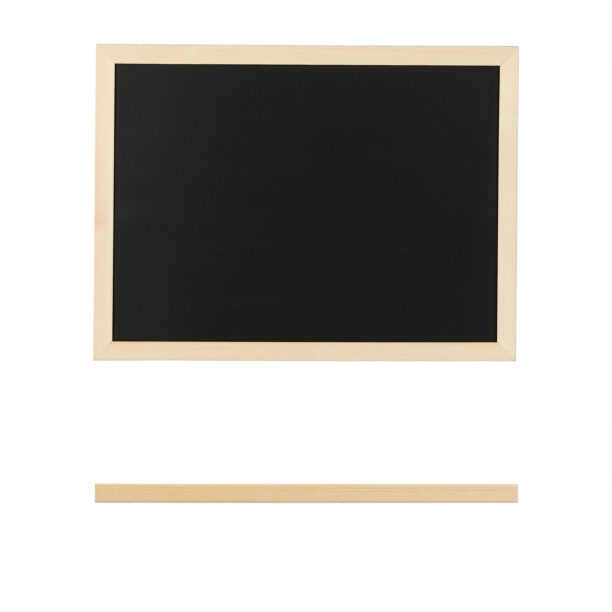 Chalk board with wooden frame