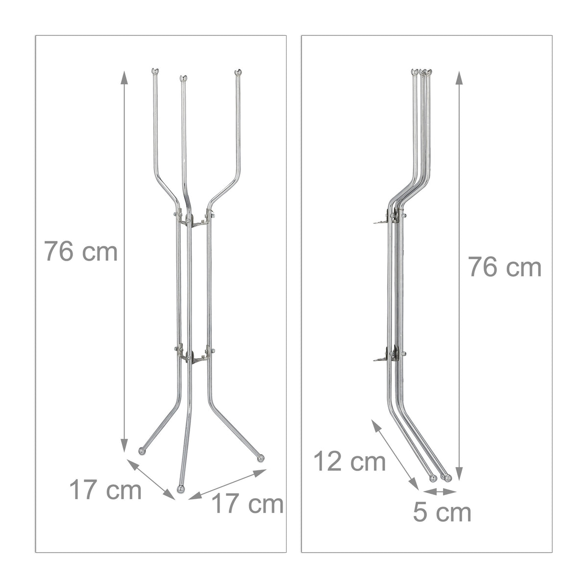 Champagne stand stainless steel
