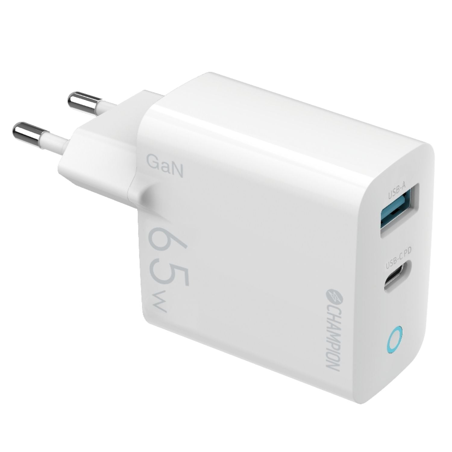 Charger 65W GaN QC/PD White