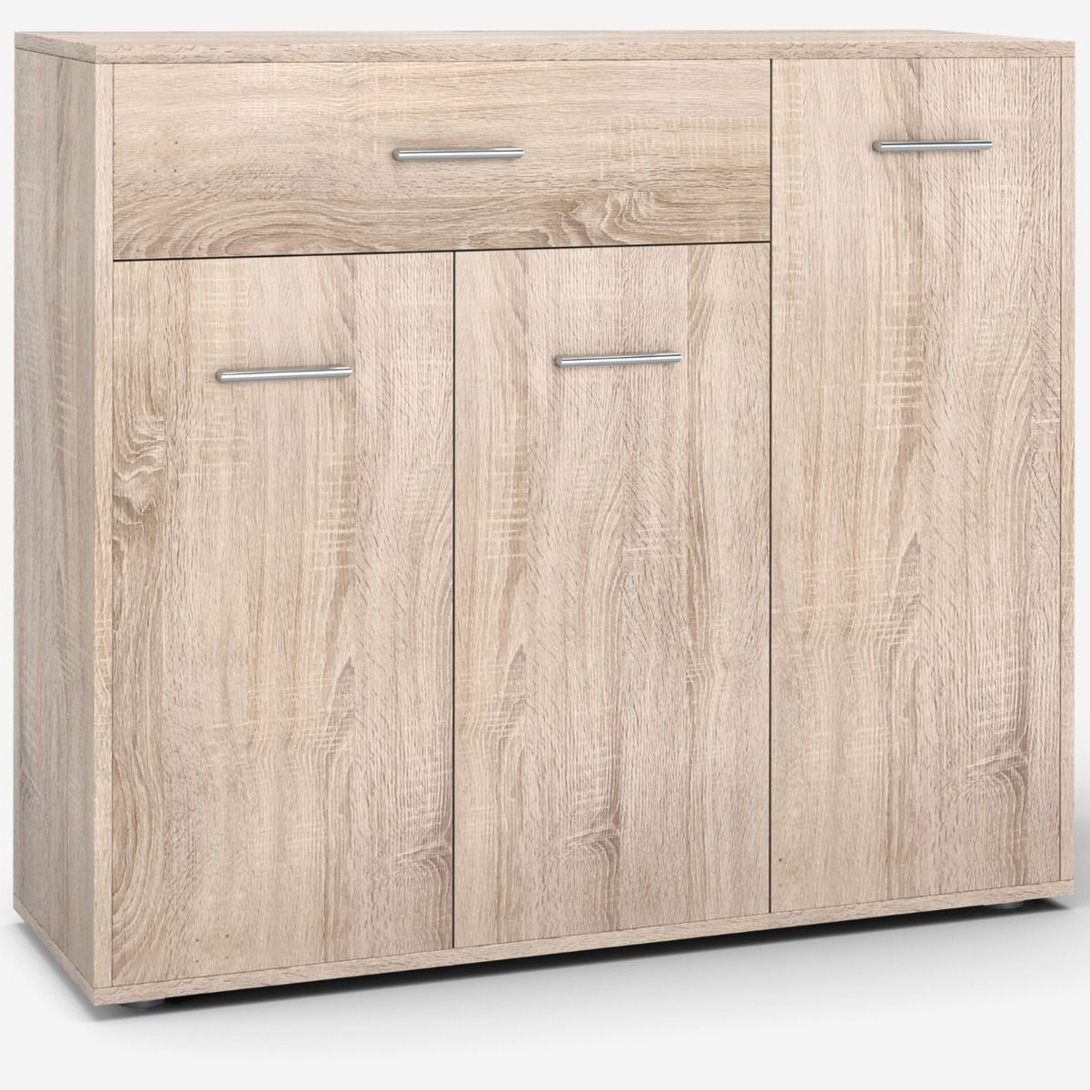 Chest Of Drawers With 2 Doors, Drawer, 90 x 29 x 82 cm