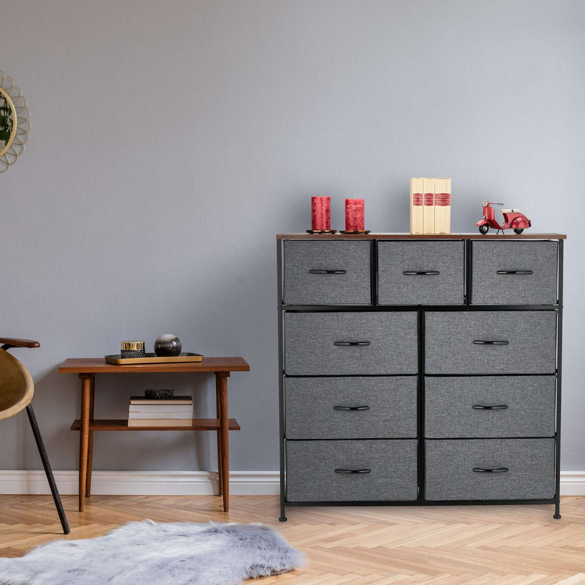 Chest of 9 drawers