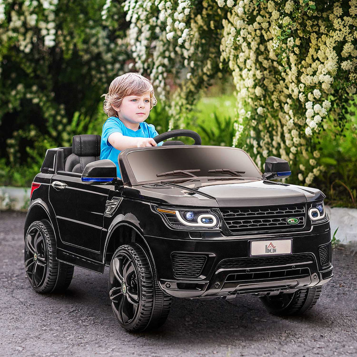 Children'S Electric Car, With 2.4 G Remote Control, With Seat Belt, Music, Horn, Headlights, Children'S Car Up To 5 Km/H, For Children 3-5 Years